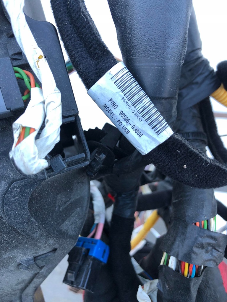 фото №13, Hyundai i30n i30 iii n 17- джгут електропроводка pod панель 91750-s0010