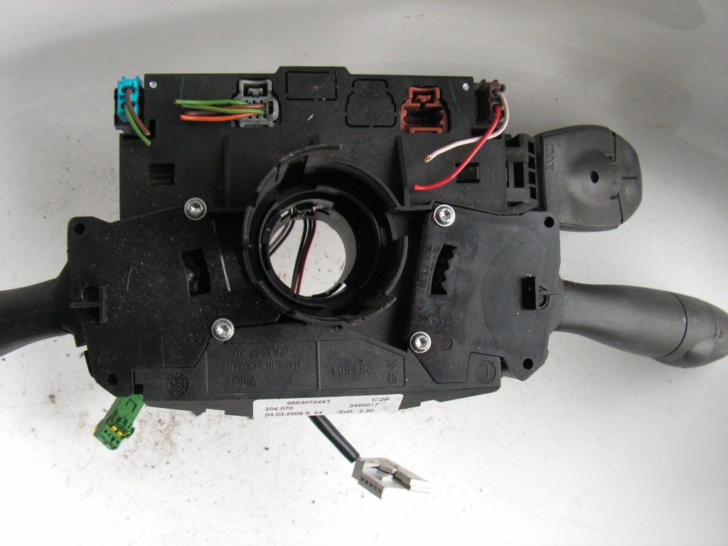 фото №4, Переключатель комбинированный света com2005 96630724xt peugeot 207 citroen
