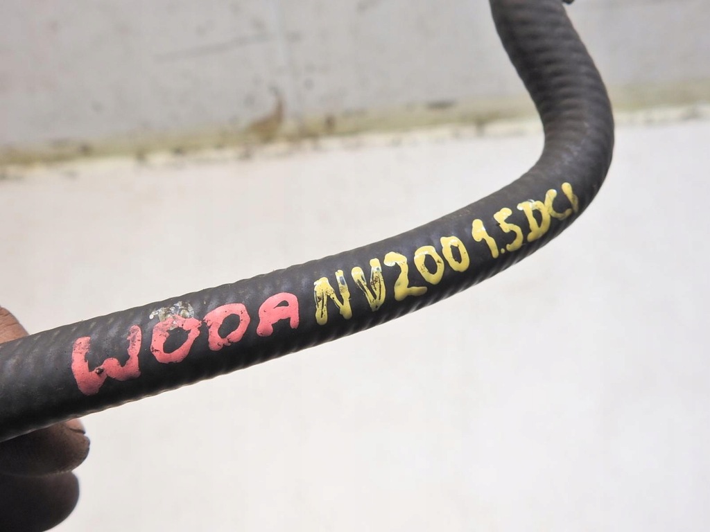 фото №2, Wąż труба wody nissan nv200 1.5 dci