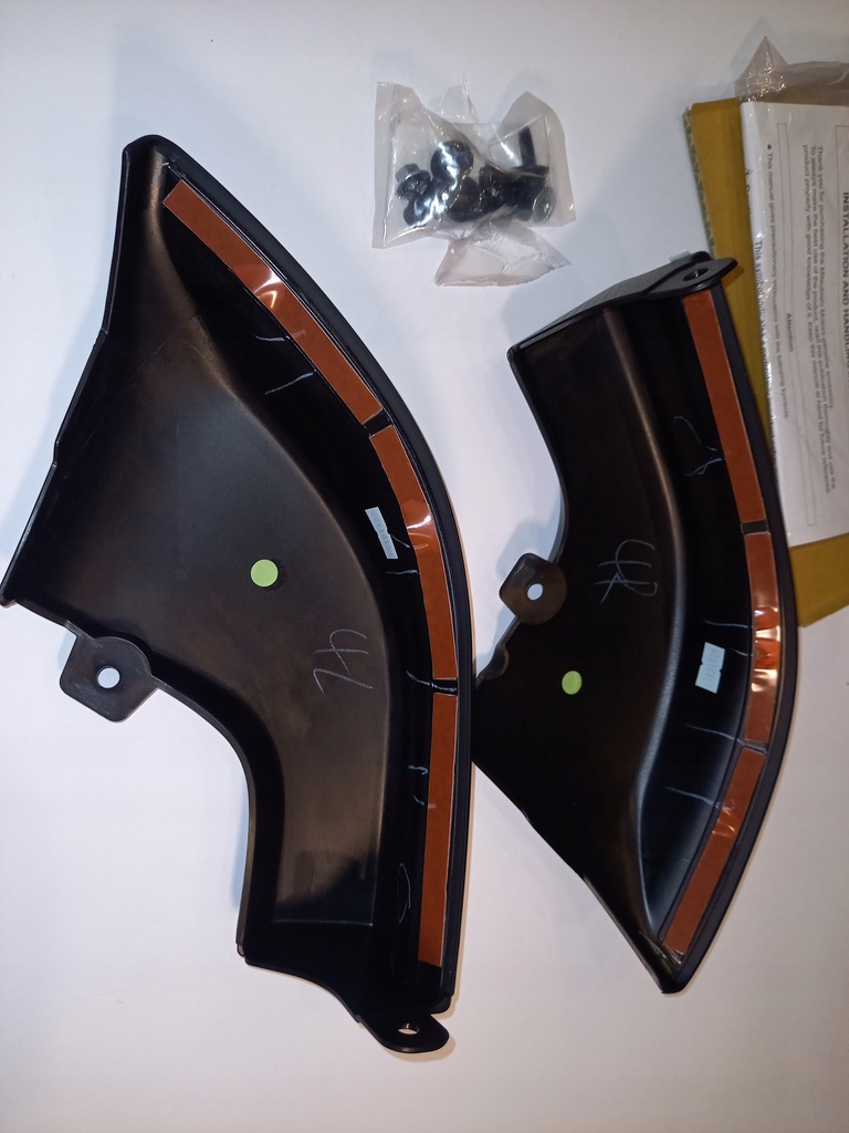 фото №6, Mitsubishi eclipse cross 18- накладки бампера задня