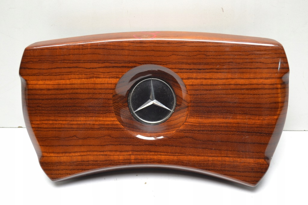 фото №1, Mercedes w123 w126 r107 кнопка сигнал drewno
