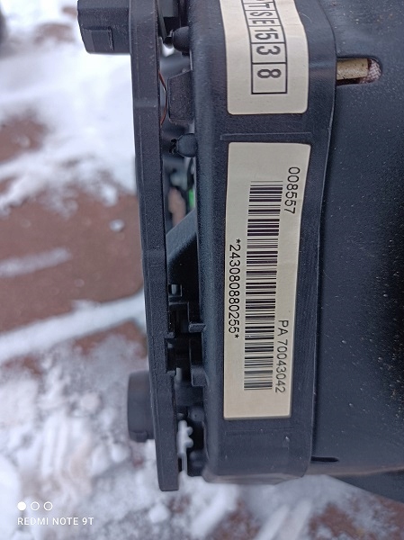 фото №9, Комплект консоль панель приладів панель приладів подушка безпеки ремені fiat grande punto 3d lub 5d orgina