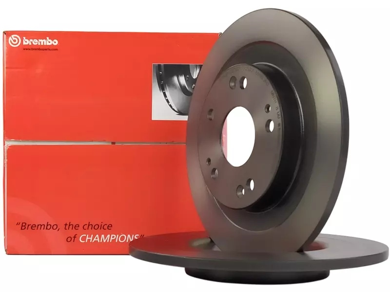 фото №3, Brembo гальмівні диски+ гальмівні колодки задня honda civic ix 276mm