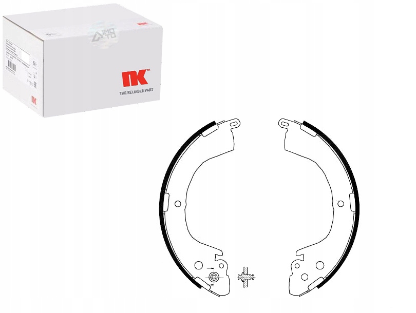 фото №1, Тормозные колодки тормозные mitsubishi l400 nk