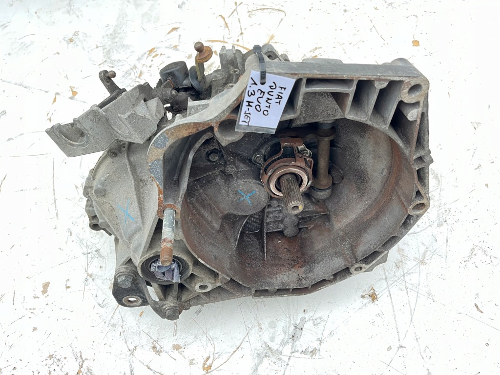 фото №1, Fiat punto evo 2011r 1.3 m-jet коробка передач передач механическая