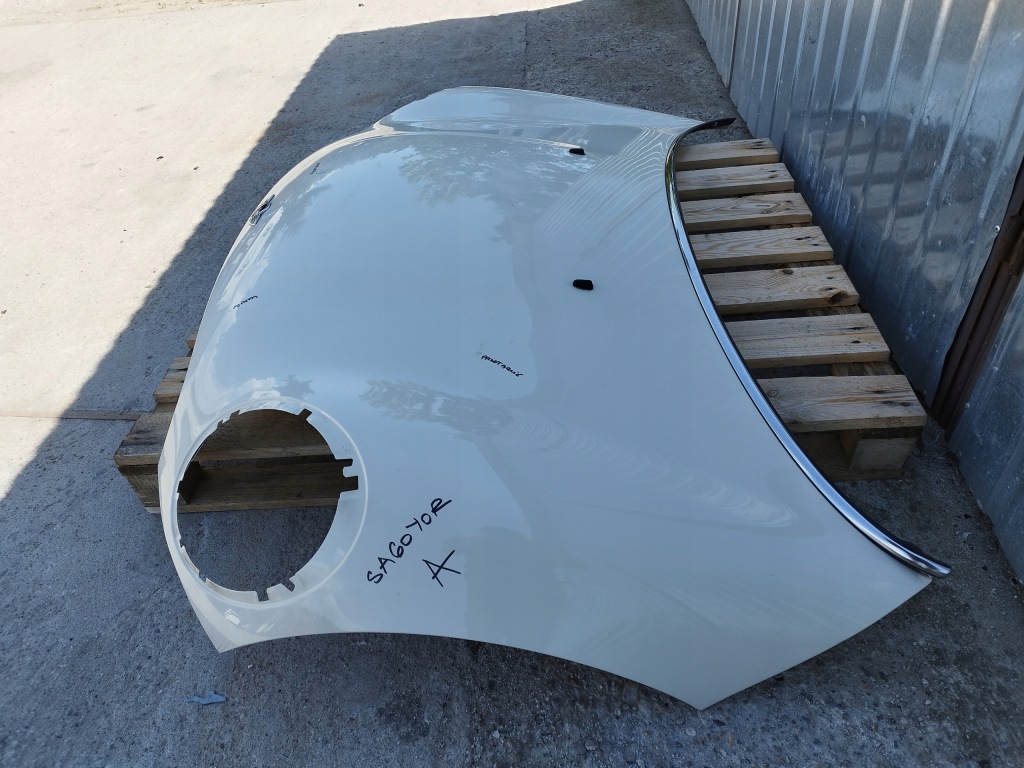Капот лак 850/0 pepper white mini r56 r57 рестайлинг  2010-2013 1,6 бензин Оригинал