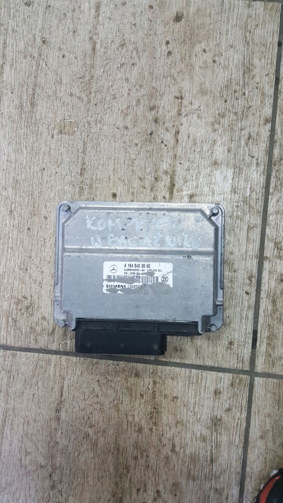 фото №1, Mercedes x164 w164 gl ml бортовой компьютер ecu a1645403562