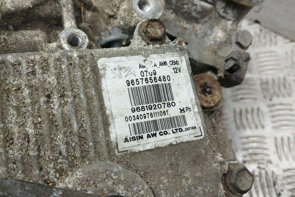 фото №8, Коробка передач передач citroën c5 i break de_ tf80sc 2.0l дизель 79kw 2009