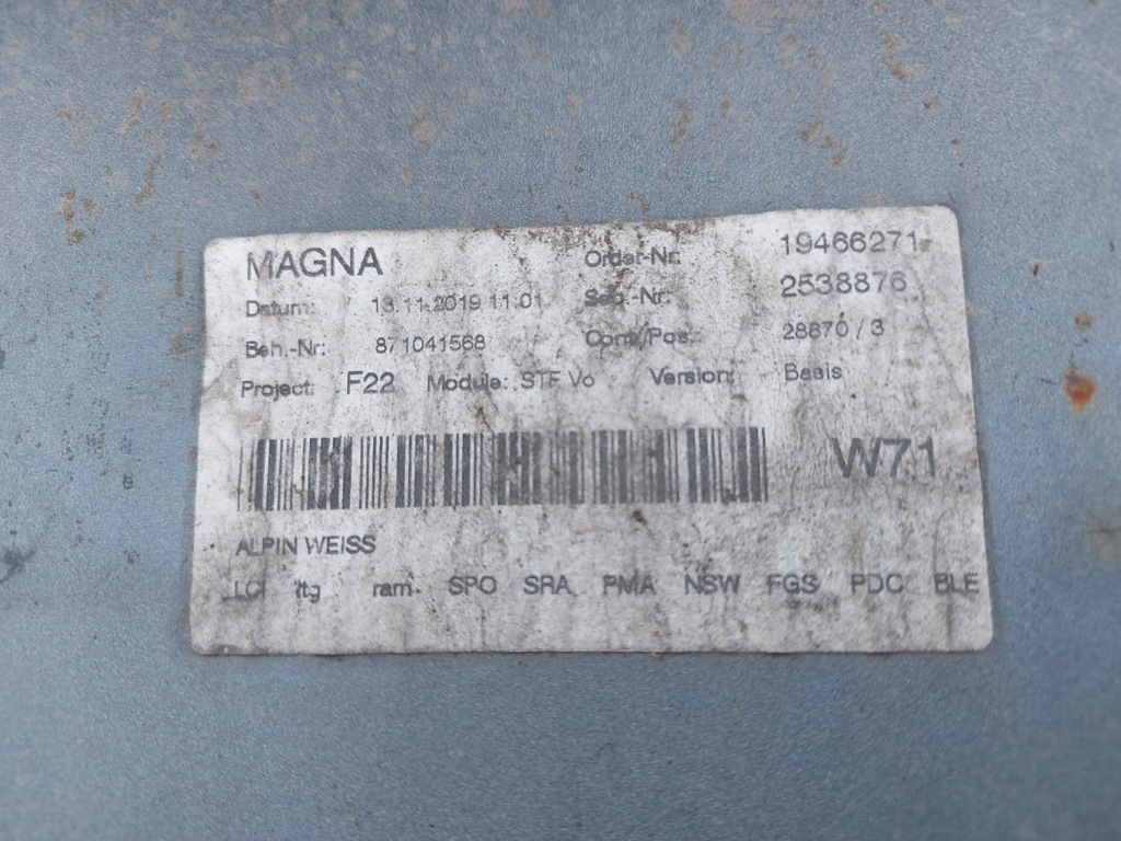 фото №11, Bmw 2 f22 f23 бампер передний перед