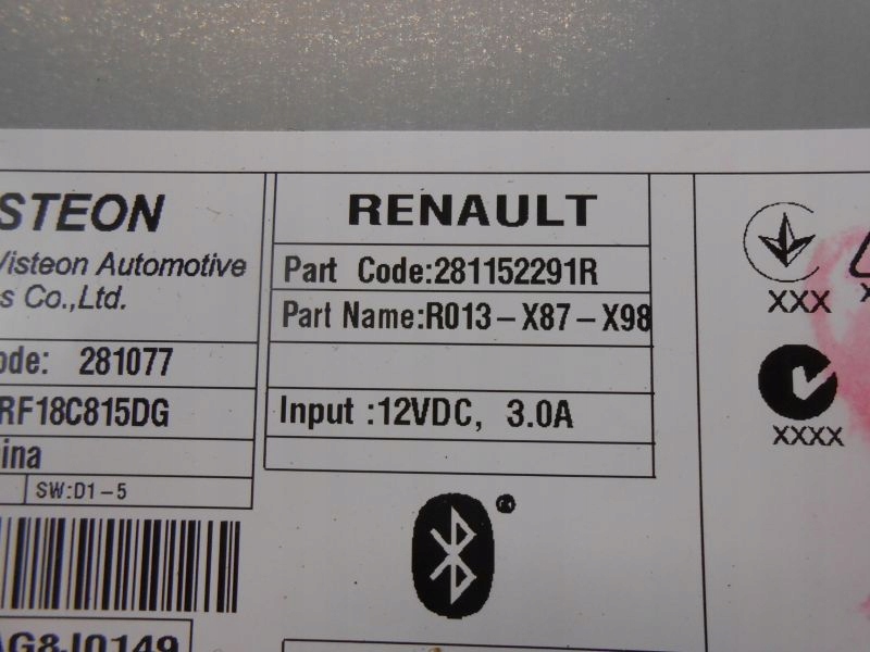 фото №7, Clio iv радио 281152291r оригинал