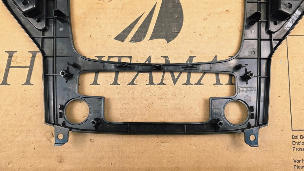 фото №14, Ford mondeo mk4 4 07-10 рамка радио консоли шлифованный алюминий titanium