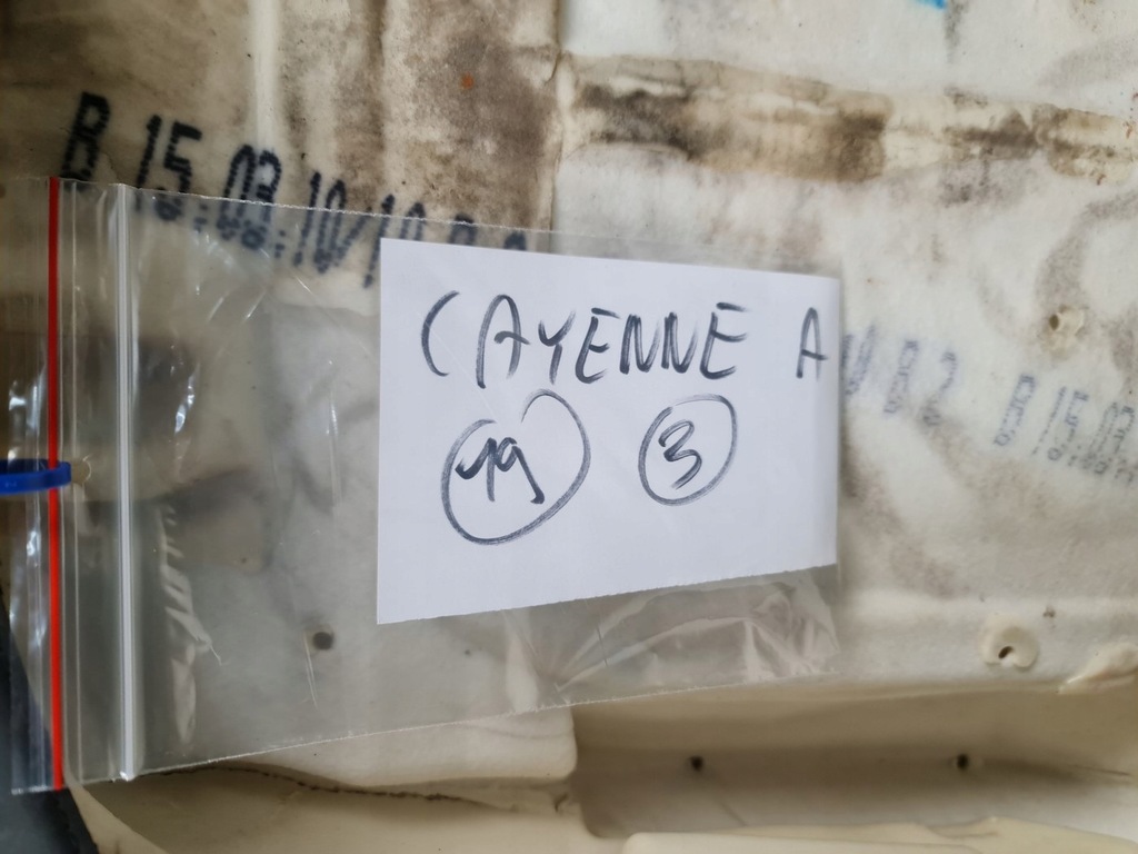 фото №11, Спинка сиденье правое porsche cayenne ii 7p5