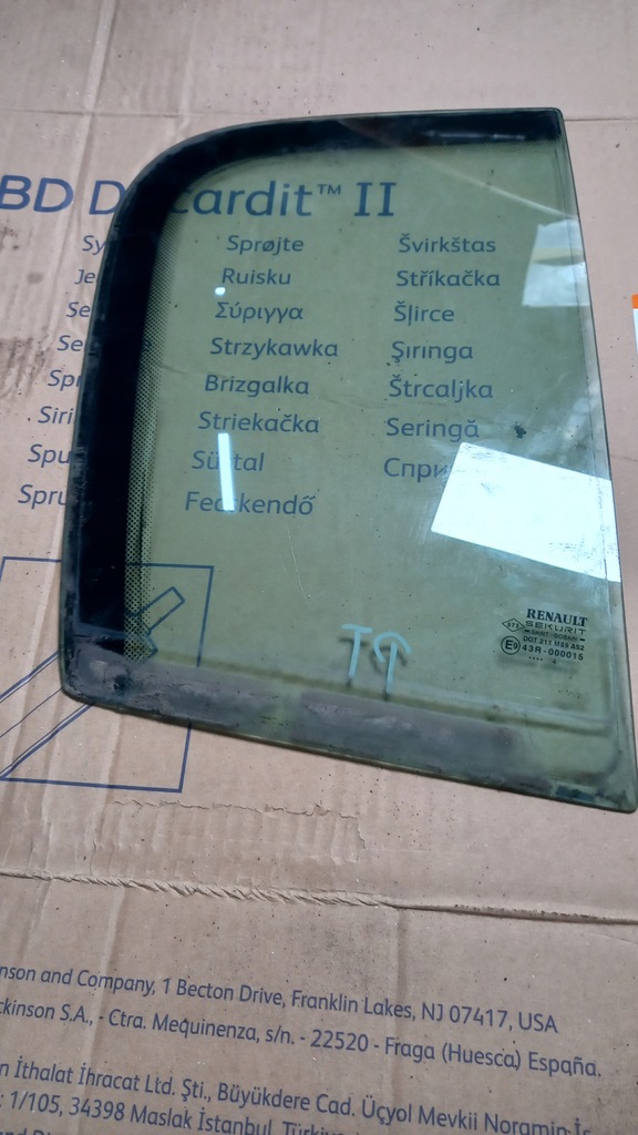 фото №2, Скло права задня двері renault megane ii 04r