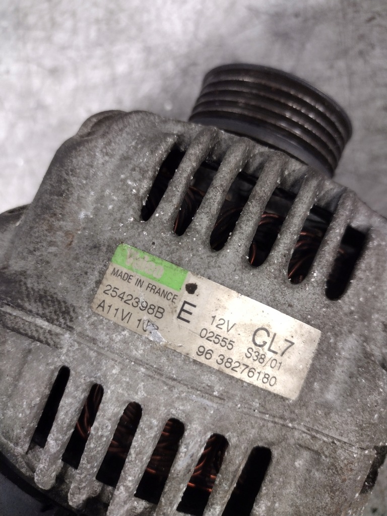 фото №6, Генератор 2542398b peugeot 206 1.1