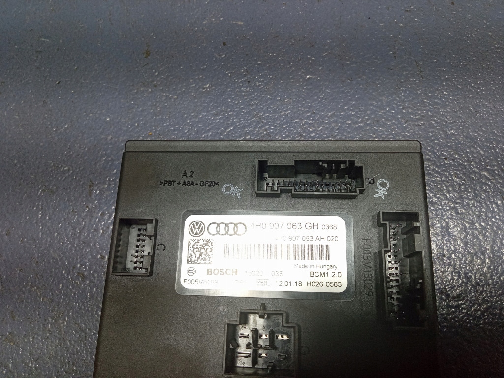фото №5, Audi a6 c7 модуль блок управления комфорта 4h0907063gh
