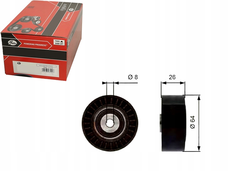 фото №1, Ролик направляющая ремень audi a3 seat cordoba cordob