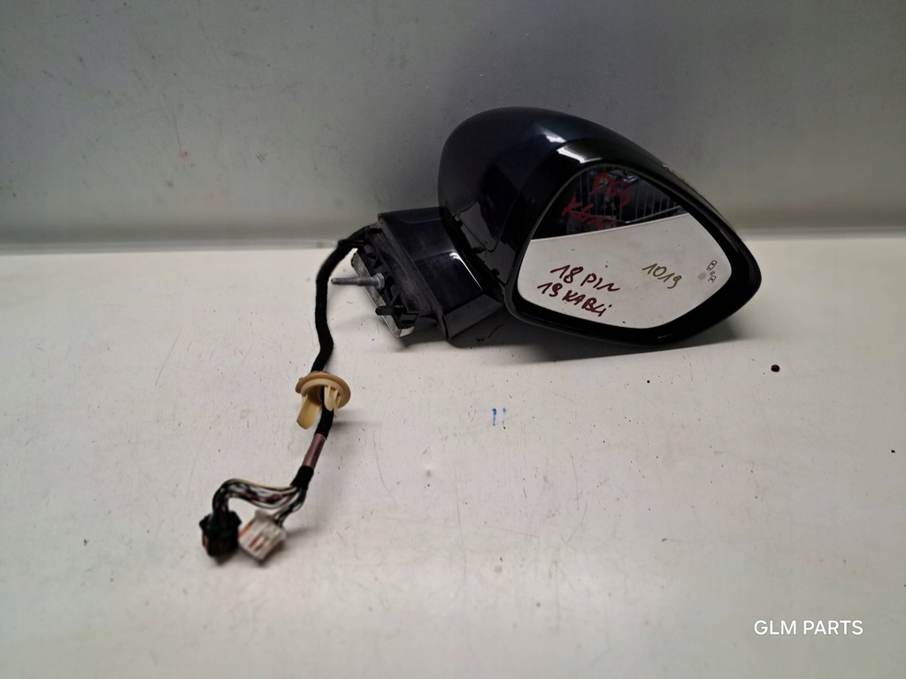 фото №1, Citroen ds4 праве дзеркало 18 pin 19 кабелі
