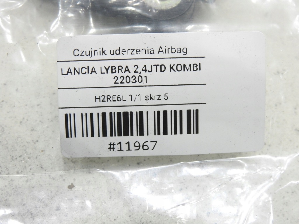 Датчик удару подушка безпеки lancia lybra 46744615 Ціна