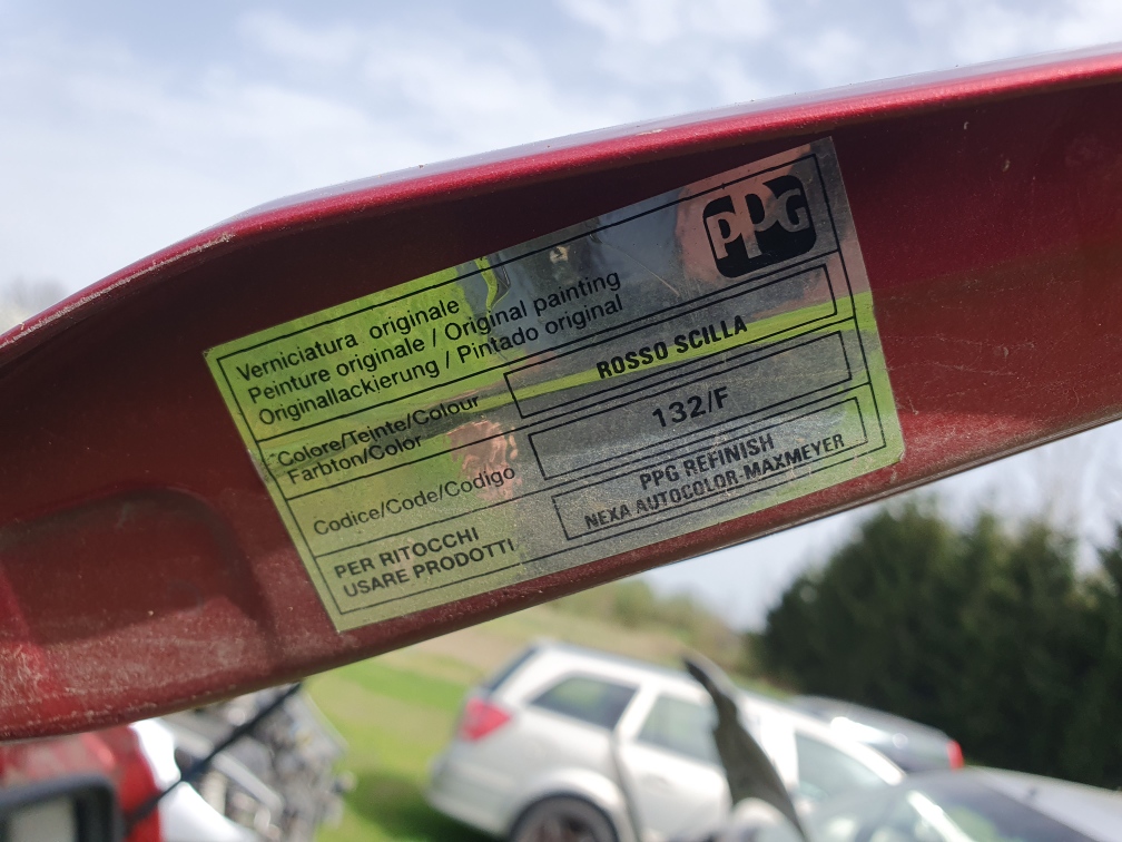 фото №13, Стекло правая задняя задняя задняя fiat panda ii 2 2004 1,1 132/f кузовная