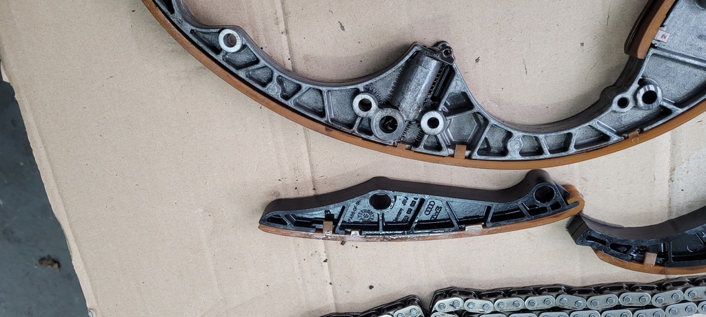 фото №7, A6 c7 4g грм направляющие цепь 3.0 tdi cdu a7 4g a4 b8 q5