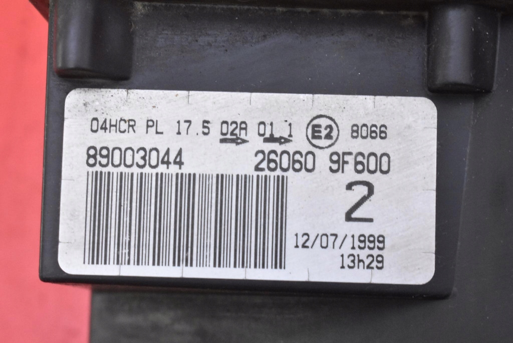 фото №6, Фара левый лампа перед линза eu 89003044 nissan primera p11 lift