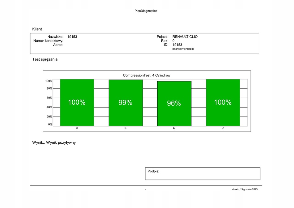 фото №8, Renault clio ii 1.9dti 80km двигун дизель f9q780 перевірений
