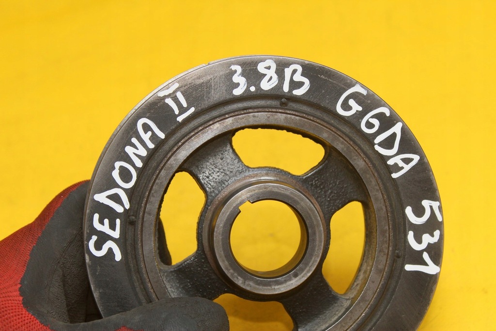 фото №7, Шкив kia sedona ii carnival ii 3.8 b