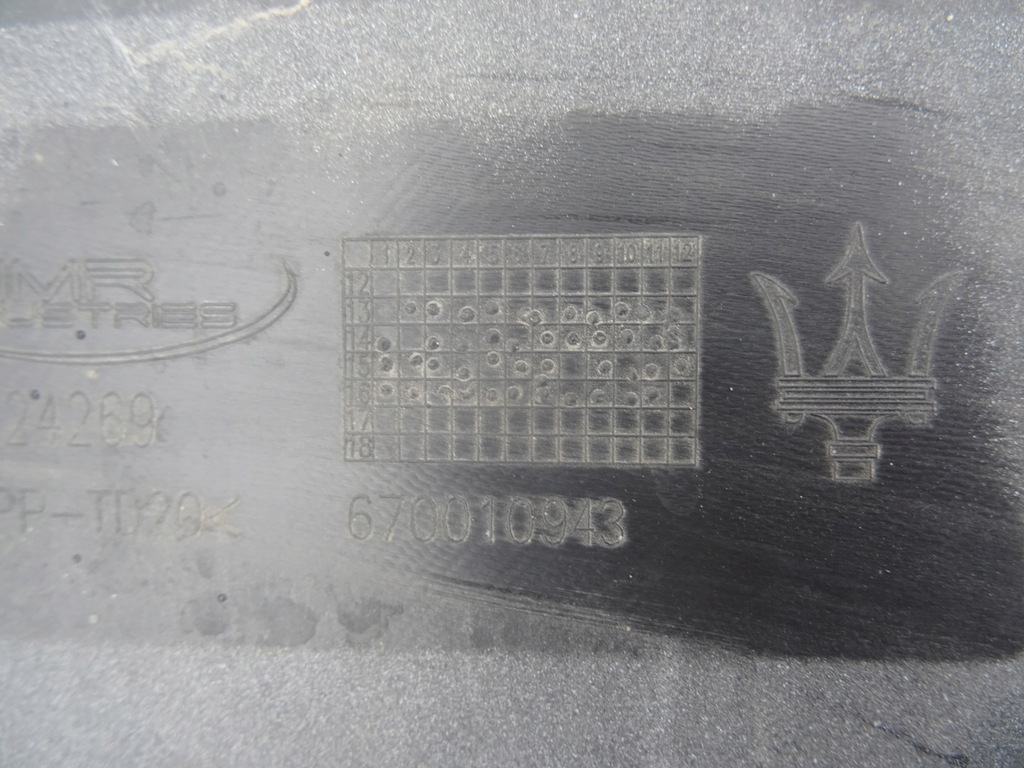 фото №12, Maserati ghibli 13-17 бампер 670010943 оригінал