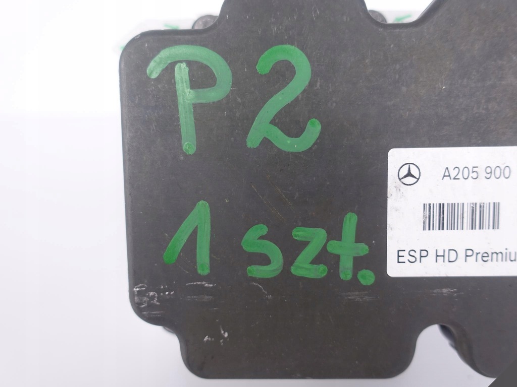 фото №12, Mercedes c w205 насос abs esp hd зелений nowa