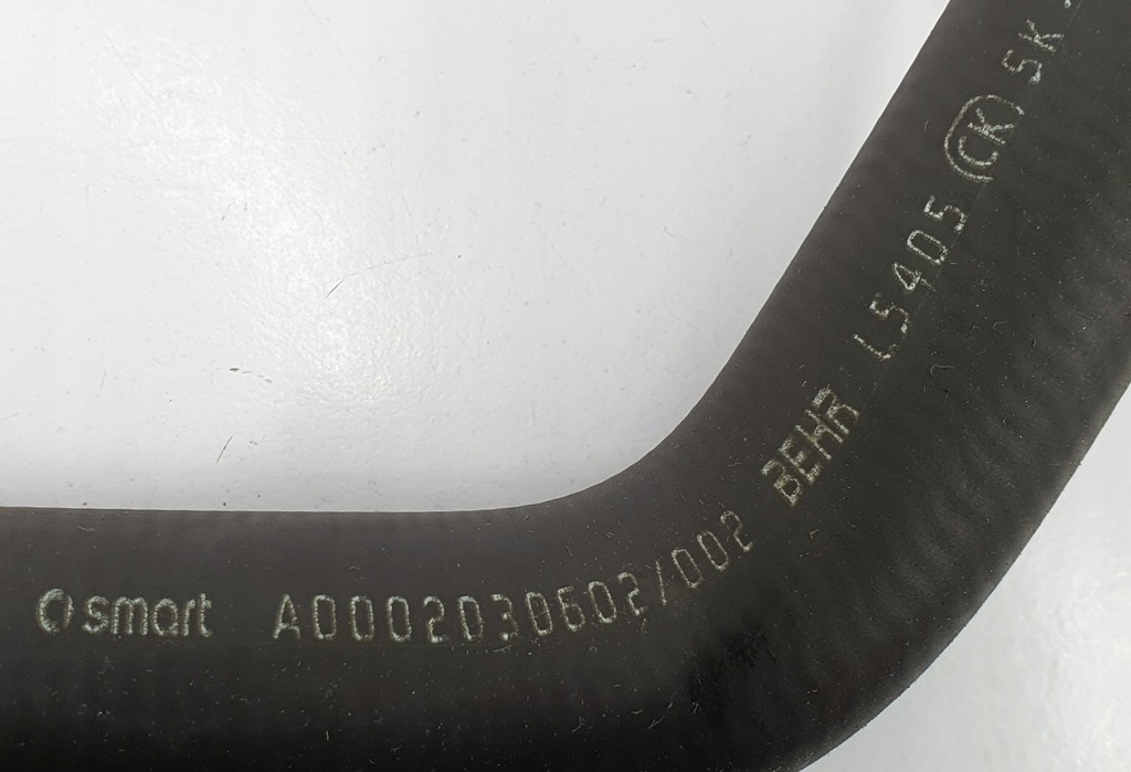 фото №3, Wąż труба wody smart fortwo ii a0002030602