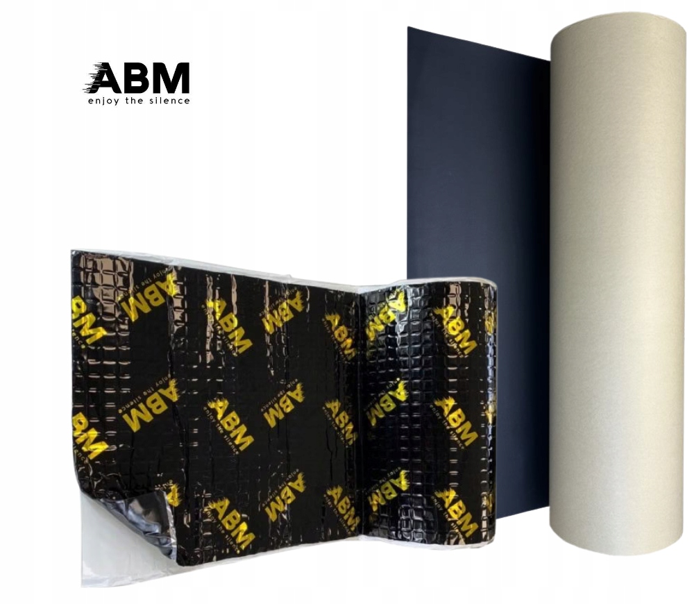 Мат шумоізоляційна бутилова antywibracyjna professional abm 2.0mm 25x25cm Недорого
