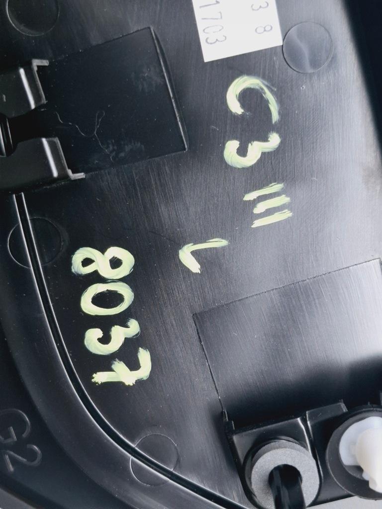 фото №5, Защита треугольник крыла левый задняя citroen c3 iii 2016- #8037