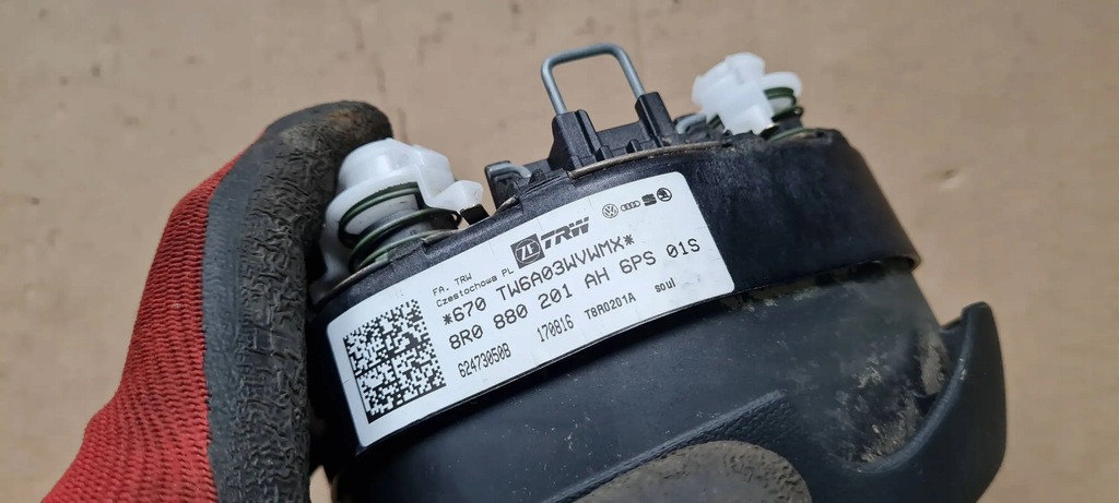 фото №10, S6 c7 4g a6 lift подушка керма подушка безпеки sline зрізана кермо 8r0880201ah