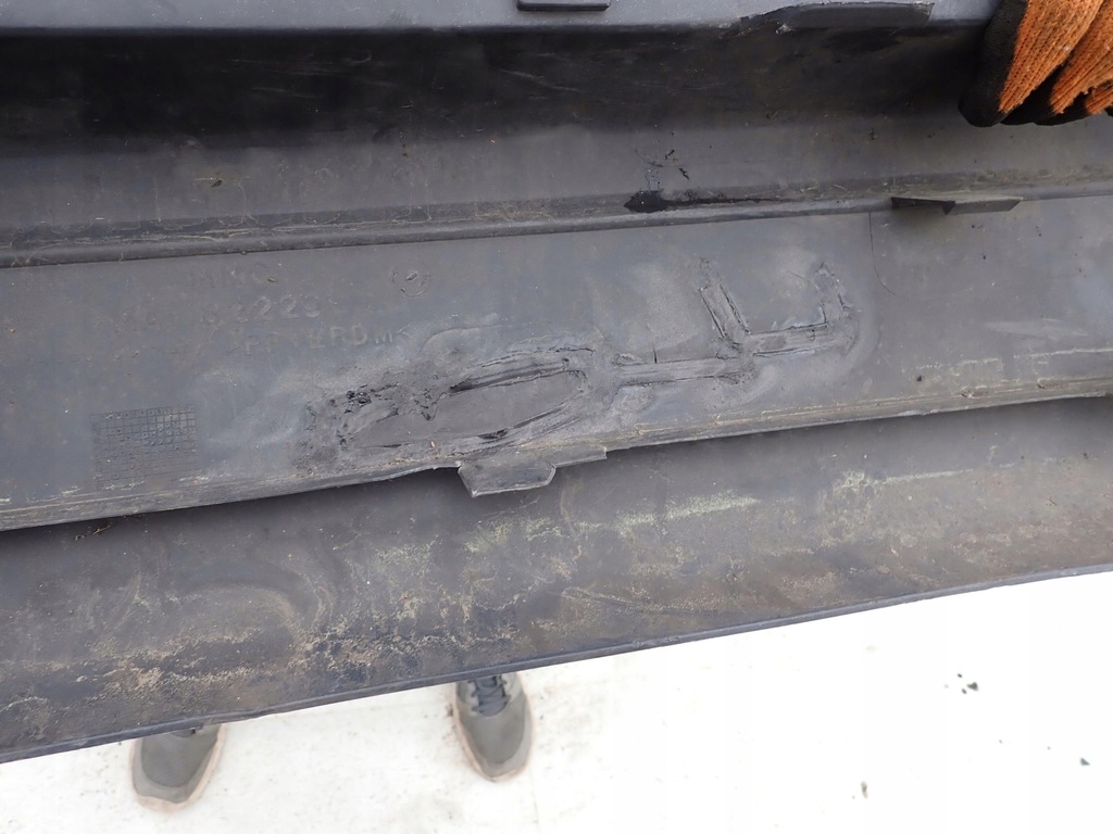 фото №10, Mitsubishi space star i 98- бампер задняя задний