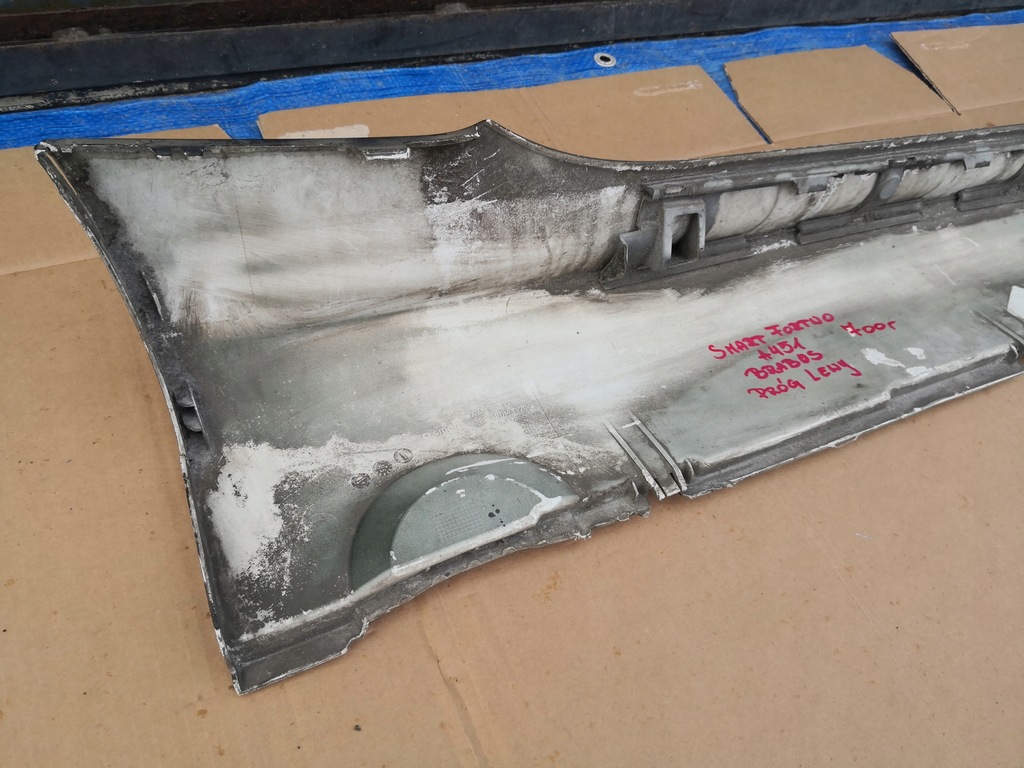 фото №10, Smart fortwo a451 brabus молдинг порог порог левый