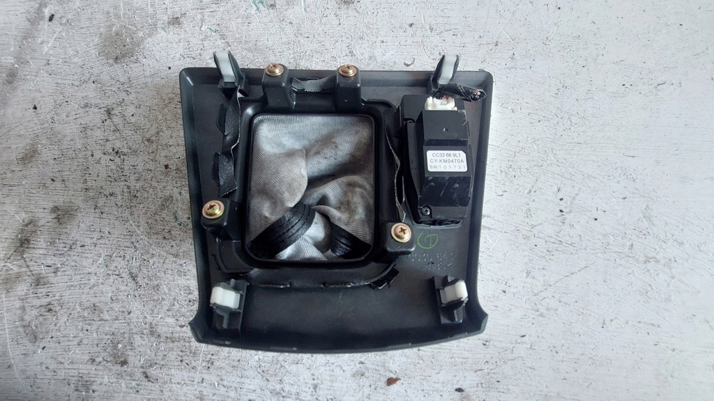 фото №6, Mazda 5 - панель керування pilot радіо навігації + рамка / cc33669l1