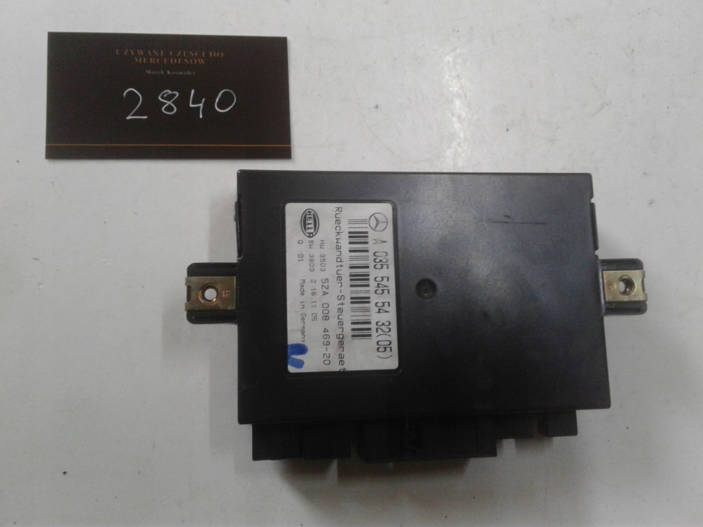Купить Блок управления модуль крышки w 211 nr 0355455432