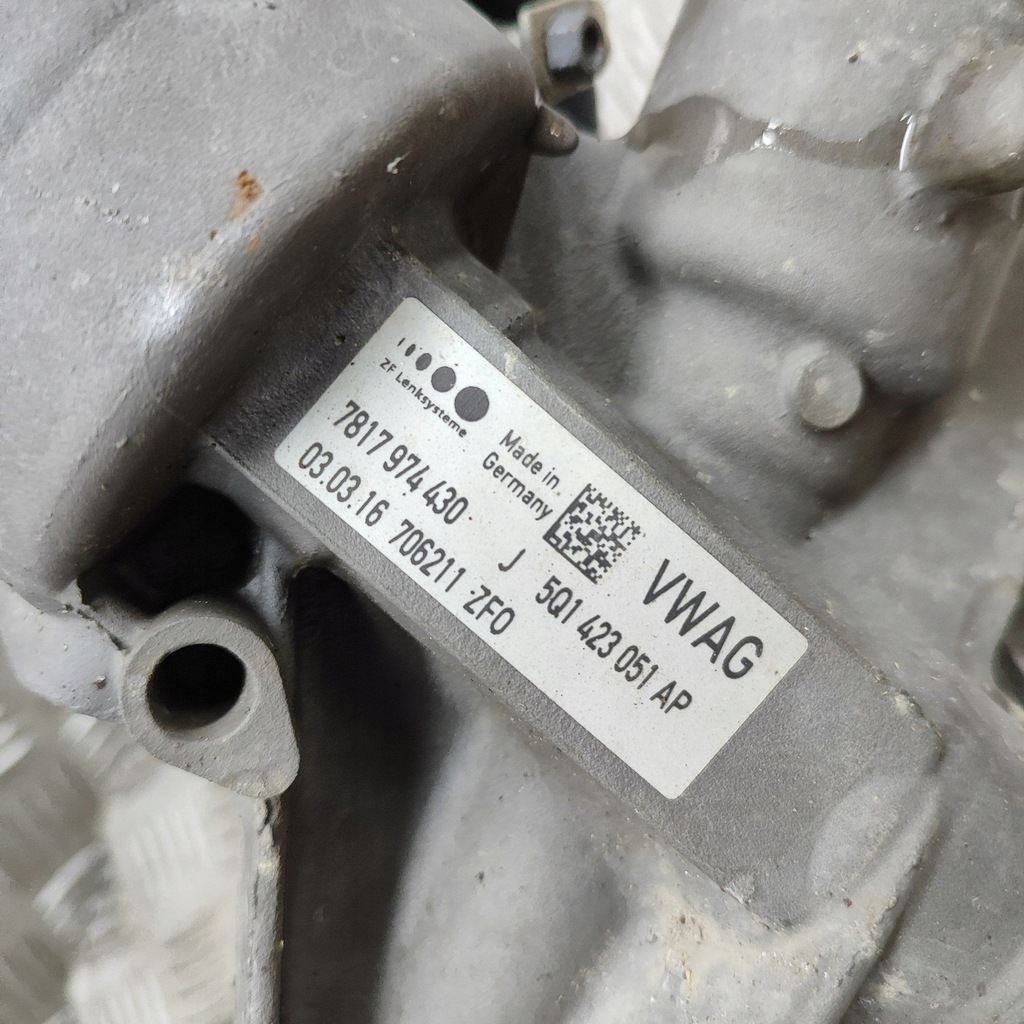 фото №9, Audi a3 s3 8v 2016 трансмиссия рулевая / рулевая рейка