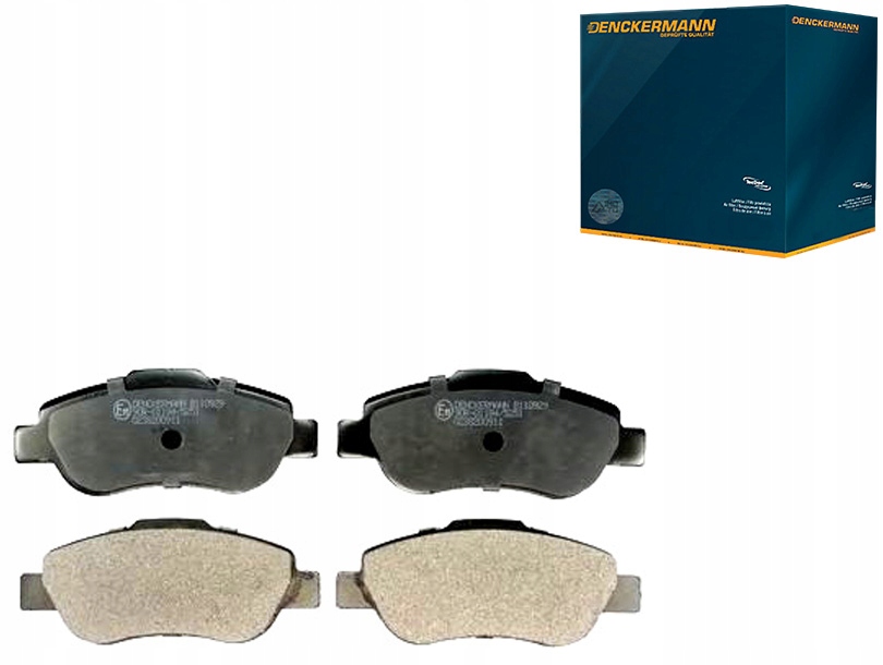 фото №1, Тормозные колодки тормозные перед fiat panda 04- denckermann