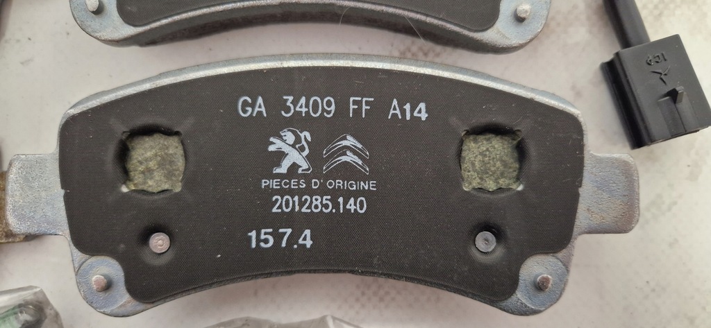 фото №14, Тормозные колодки тормозные задние citroen jumper iii 16124340