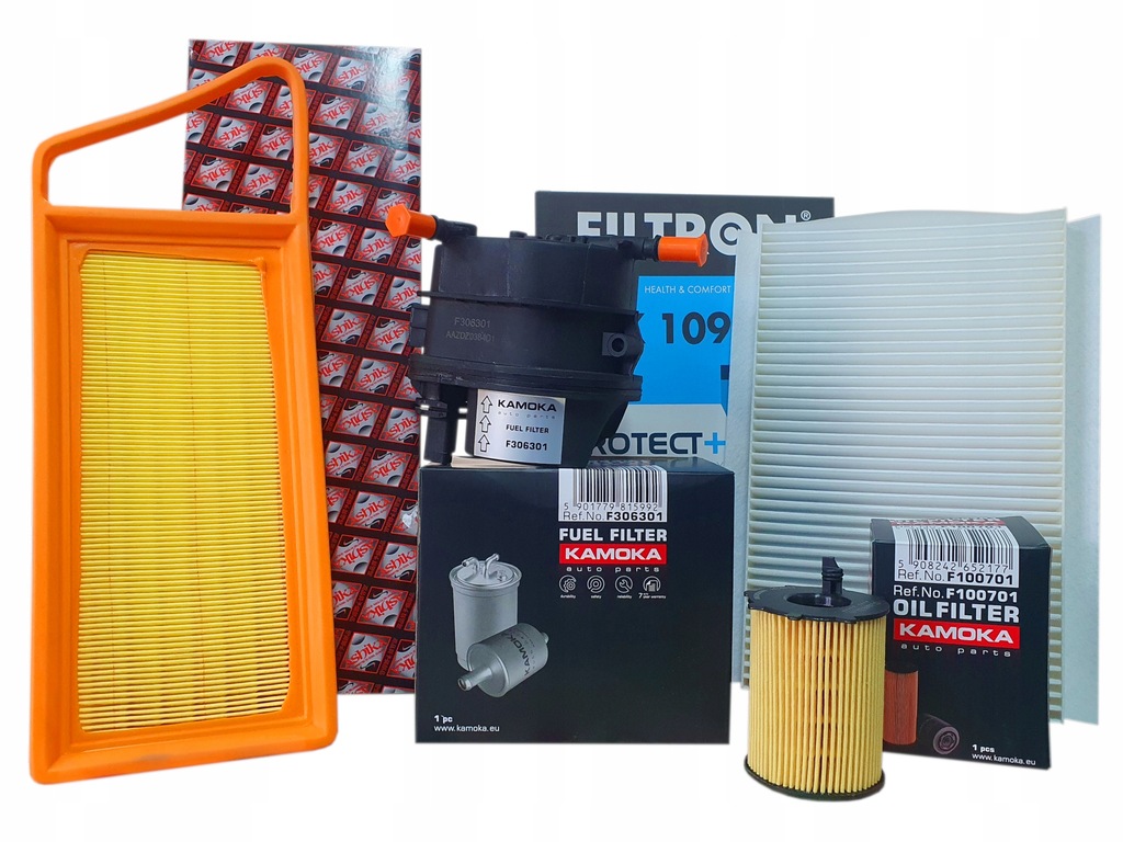 фото №1, Набор фильтров do citroen c2 c3 peugeot 307 1007