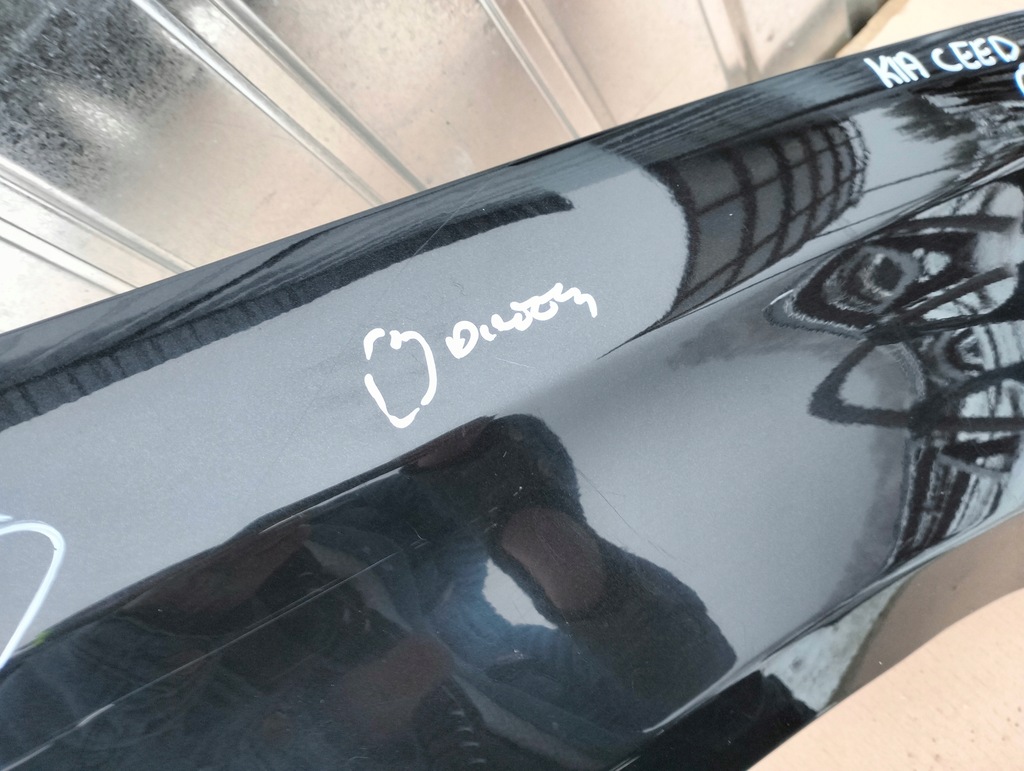 фото №10, Крыло правый перед kia ceed i lift цвет 1k 2009-2012