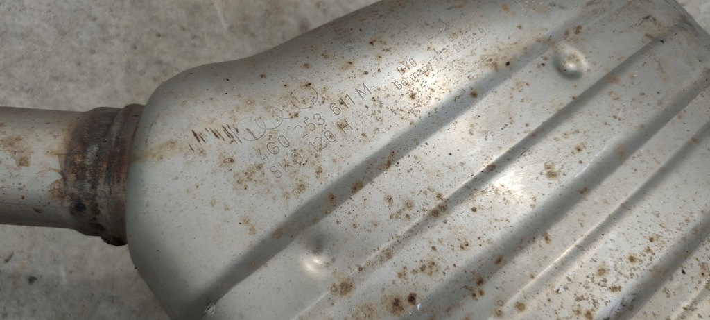 фото №13, Гасник вихлоп audi a6 c7 a7 4g0253611m 4g0253612m