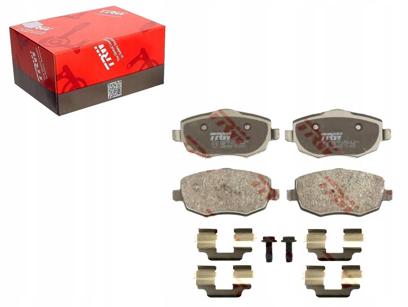 фото №1, Комплект тормозных колодок тормозных trw 77362359 71752991