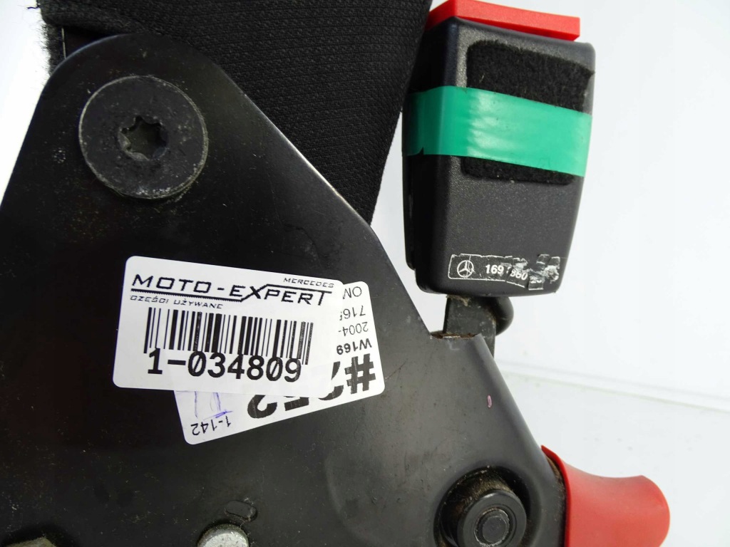 фото №3, Mercedes a klasa w169 спинка сидіння лівий задня