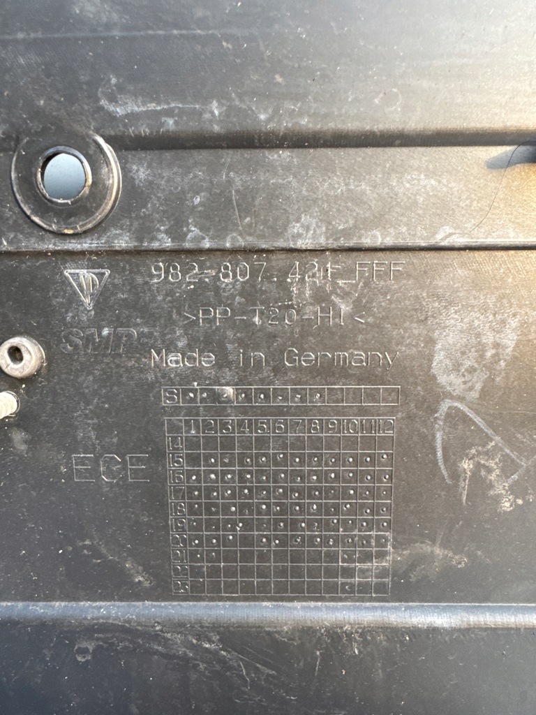 фото №10, Porsche boxter 982 718 spyder gt4 бампер задня 982807421fff