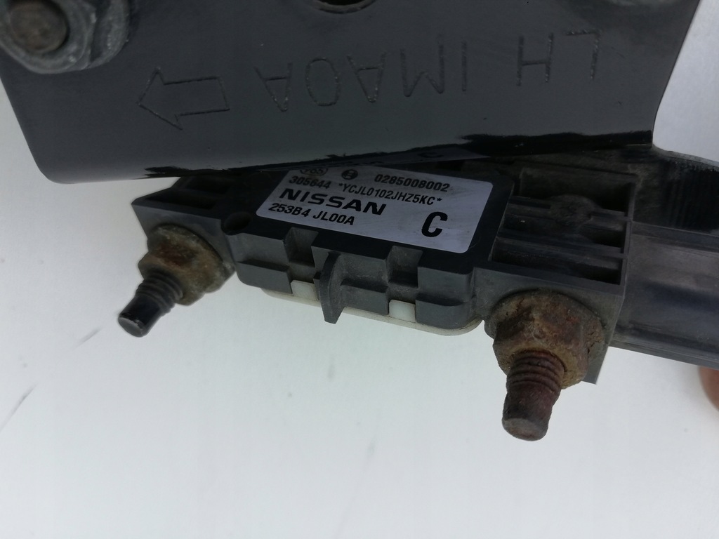 фото №7, Датчик ударный перед infiniti q70 253b4jl00a