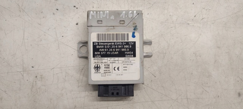 фото №1, Модуль ews mini r50 1,6 16v