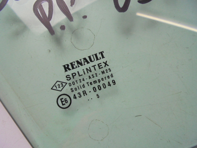 фото №3, Стекло стекло дверь правый перед renault scenic ii 2005 rok