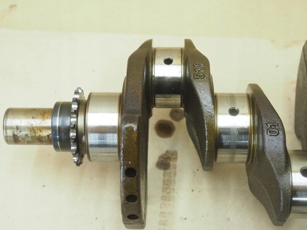 Wał колінчастий вкладиші renault scenic 1 рестайлінг  1.6 16v k4m700 Доставка